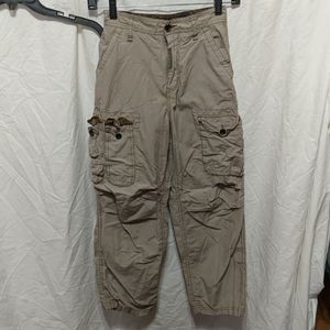 Wearfirst size 10 boys khaki cargo pants